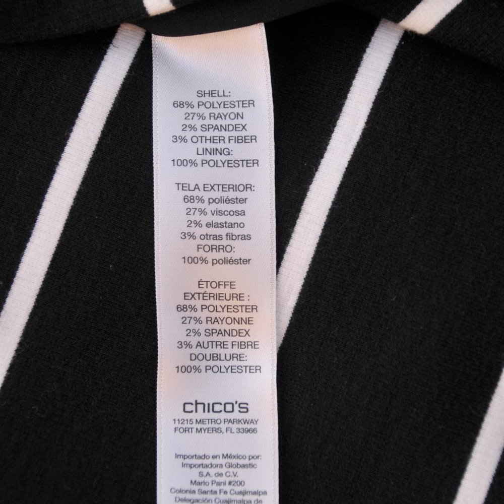 Chico's Ponte Knit JACKET - Picture 5 of 6